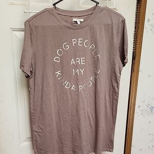 Maurices Brown Dog People T-Shirt